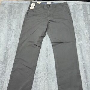 Civil Society‎ Nielsen Chino Pants Mens 33x32 NWT Charcoal Stretch MCBX-813S